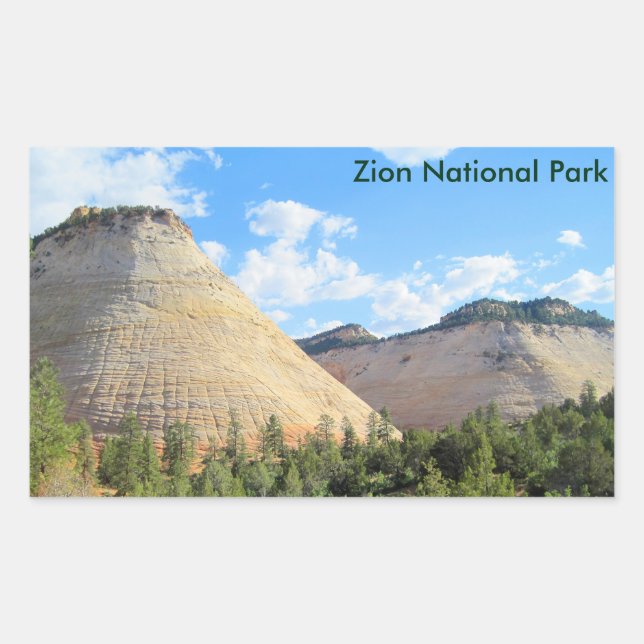 Rectangular Pegatina Mesa de tablero de ajedrez (Anverso)