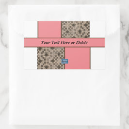 Rectangular Pegatina Rec. (Peach LED S.C.C.) RFPMDesigns ©️ 20