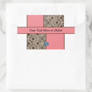 Rectangular Pegatina Rec. (Peach LED S.C.C.) RFPMDesigns ©️ 20