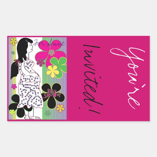 Rectangular Pegatina Rectangle (Anverso)