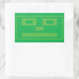 Rectangular Pegatina Rectanglely
