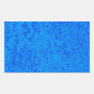 Rectangular Pegatina Rectángulo de Marble Azul