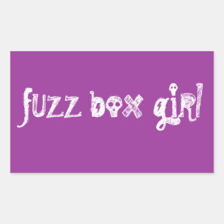 Rectangular Pegatina sin entrepierna