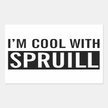 pegatina "Soy Guay con Spruill"