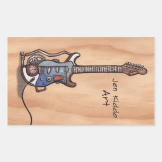 Rectangular Pegatina Steamtar