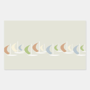 Rectangular Regatta pegatina