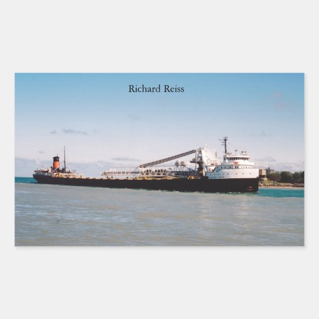 Rectangular Richard Reiss ESAG pegatina (Anverso)