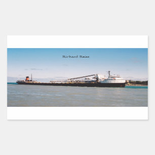 Rectangular Richard Reiss ESAG pegatina