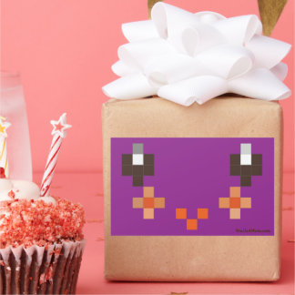 Rectangular Smile4Mom Pegatina