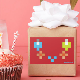 Rectangular Smile4Mom Pegatina