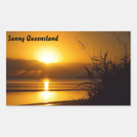 Sunny Queensland pegatina
