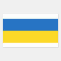 Ucrania* Pegatina de bandera