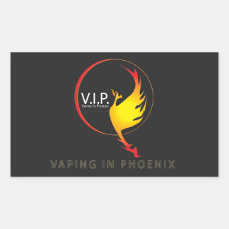 RECTANGULAR VAPOR EN PEGATINA DE FOENIX