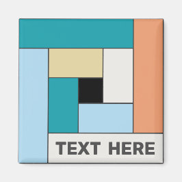 Rectángulos geométricos (ver10) con cualquier imán