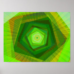 Recuadros Guay Resumen arte fractal fino