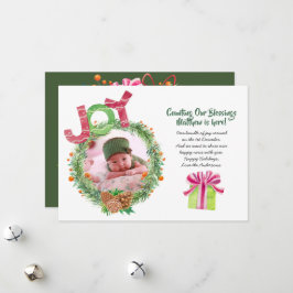 Recuento de bendiciones Invitaciones de la FOTO de