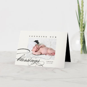 Recuento de nuestras bendiciones: Anuncio de nacim