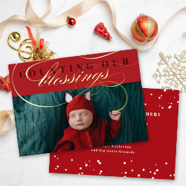 Recuento de nuestras bendiciones foto anuncio de n