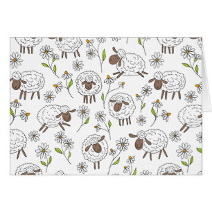 Recuento de ovejas en blanco