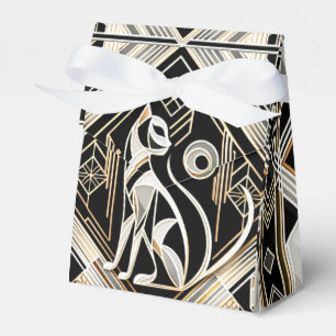 Recuento decorativo Caja de Favor de Gato Gato Gat