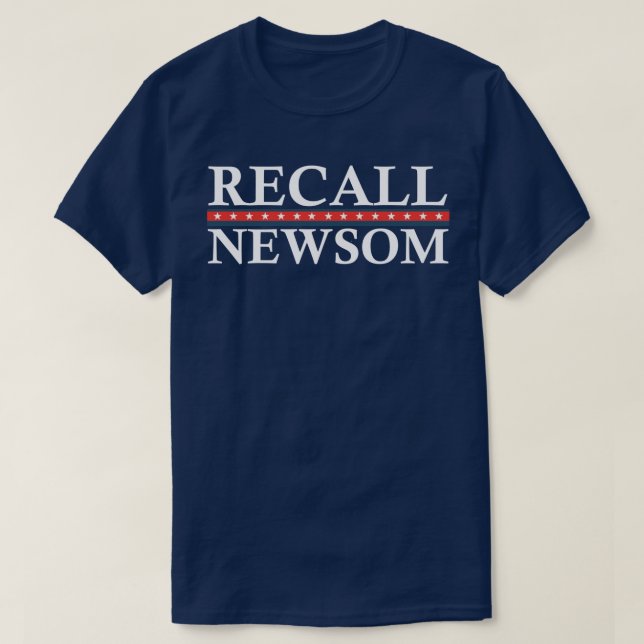 RECUERDA LA Camiseta NEWSOM (Diseño del anverso)