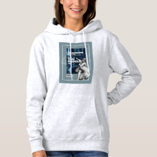 Recuerda Quién Eras Sudadera con cita auténtica