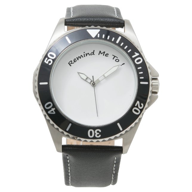 Recuérdame Relojes para Hombres (Anverso)