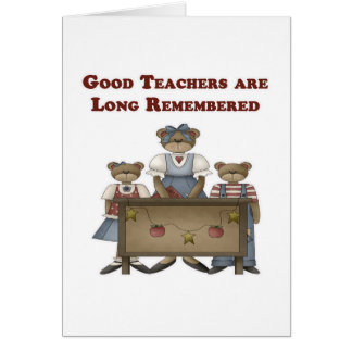 Recuerdan a los buenos profesores de largo