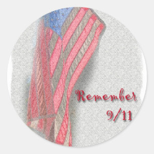 Recuerde a 9-11 pegatinas