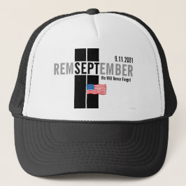 Recuerde el Gorra de la bandera del 11 de septiemb