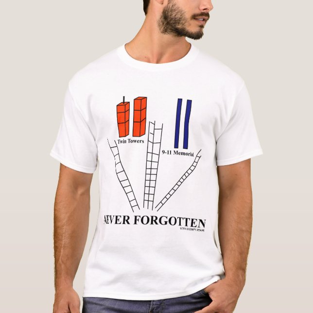 RECUERDE la camiseta conmemorativa 9-11 (Anverso)