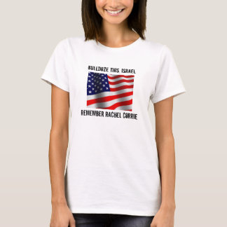 RECUERDE LA CAMISETA DE RACHEL CORRIE