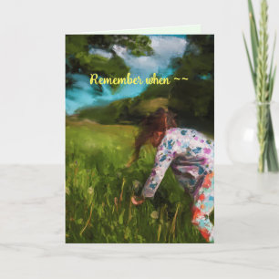 RECUERDE LA TARJETA DE AMISTAD