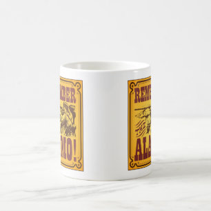 Recuerde la taza de café de Álamo
