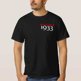 Recuerden camiseta de 1933
