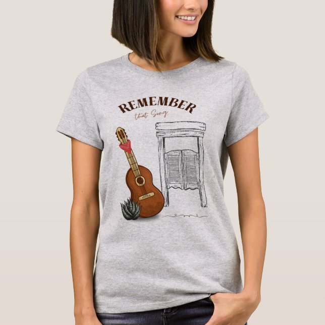 Recuerden Esa Camiseta De Canción (Anverso)
