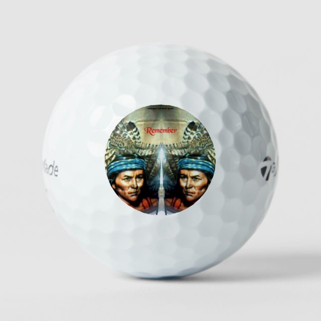 Recuerden Las Bolas De Golf 3pk Taylor Made (Anverso)