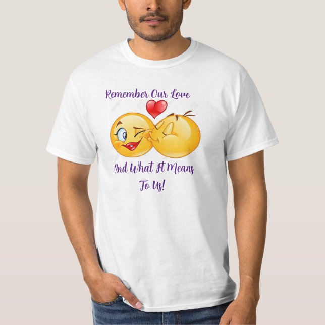 Recuerden nuestra camiseta de amor (Anverso)