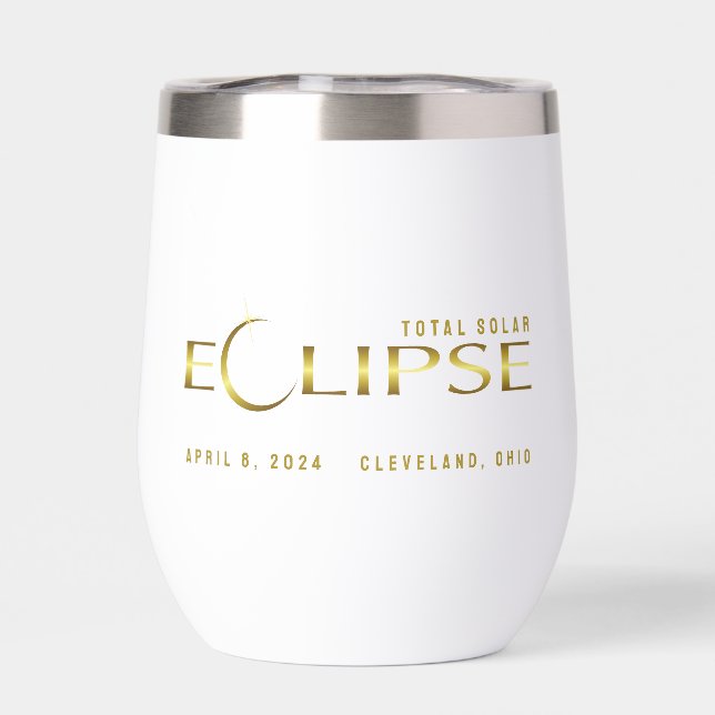 Recuerdo conmemorativo celestial eclipse (Trasero)