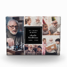 Recuerdo conmemorativo moderno de 5 fotos