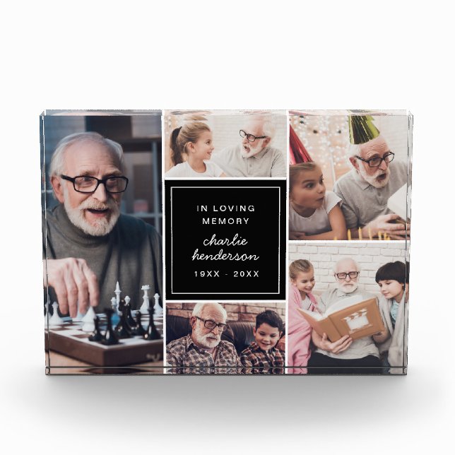 Recuerdo conmemorativo moderno de 5 fotos (Anverso)