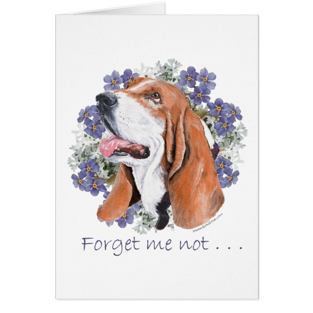 Recuerdo de Basset Hound (Frente)