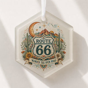 Recuerdo de decoración del desierto de la ruta 66
