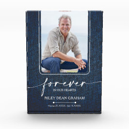 Recuerdo de Foto Memorial para Siempre en Nuestros