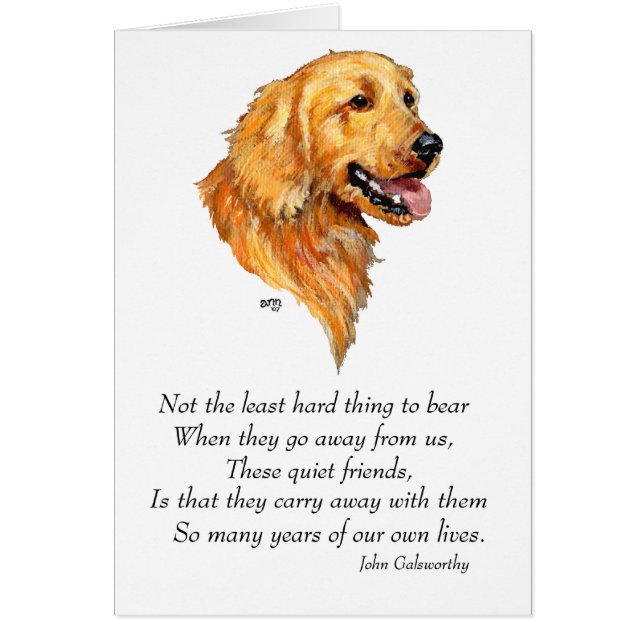 Recuerdo de Golden Retriever (Frente)