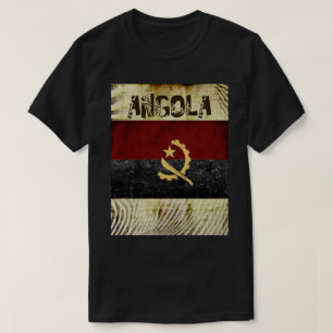 Recuerdo de la camiseta de Angola