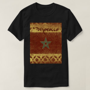 Recuerdo de la camiseta de Marruecos
