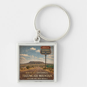 Recuerdo de llavero de viaje Tucumcari Ruta 66