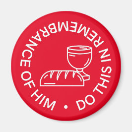 Recuerdo de su imán de comunión