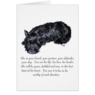 Recuerdo de Terrier Escocés - HEMBRA
